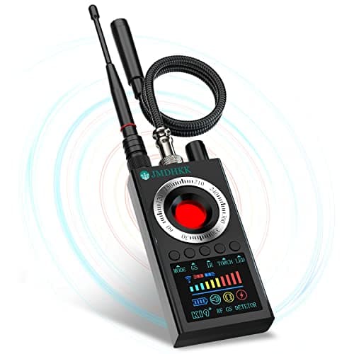 K19 Hidden Camera Detector, Bug Detector, Multi-Functional Privacy Protection Device with Magnetic, Wireless Signal, IR Detection and Flashlight for Travel, Office, Hotel, Cars