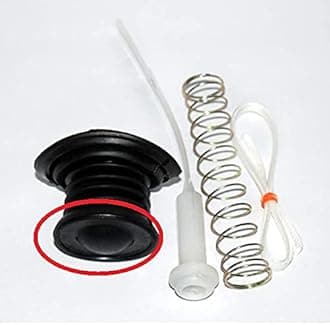 Drain Water Valve Rubber Seal Set | Semi Automatic Drain Pipe Rubber | Washing Machine Drain Valve | Washing Machine Spare Parts (Compatible for Videocon, Type 2 (Bottom Curve))