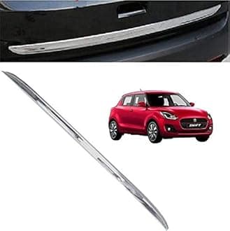 Generic RS ENTERPRISES CARS Maruti Suzuki Swift 2020 Car Chrome rear Dicky Garnish | For car