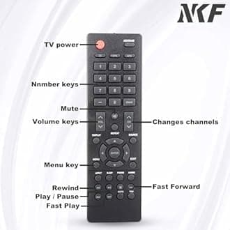 KT1744-HG2 Replace Remote Control Compatible with Polaroid TV 32GSR3000 40GSR3000 50GSR3