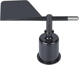 Wind Anemometer Shell 7.87X5.90X2.36In Abs Housing Wind Direction Indicator Cover Replacement Part for Weather Stations Garden Outdoor Use