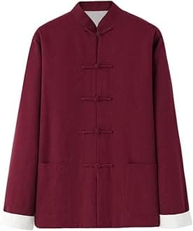 ZooBoo Mens Martial Arts Kung Fu Jacket Tang Suit