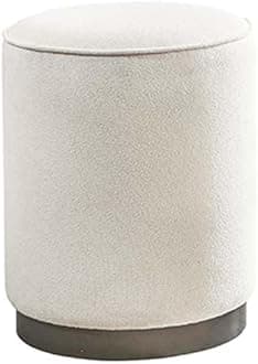 Danube Home Libra 180X200 King Bed w/ 2 Night Stand w/LED and Dresser with Mirror + Stool - Light Brown/Beige