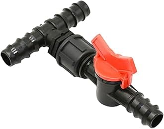 1pcs 1" 3/4" to 1/2" Garden Hose tee Connector tap Reducer Water Splitter 16mm 20mm 25mm with tap wate Connector,3/4 to 3/4