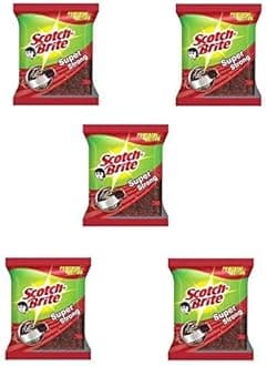 Scotch-Brite Super Strong Scrub pad-Pack of 5