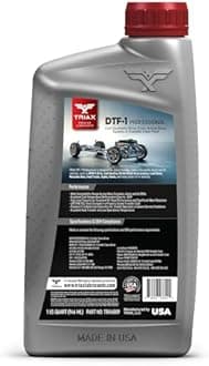 TRIAX DTF-1 Transfer Case Fluid Full Synthetic | Lifetime Fill | All Season Down to -50C | Compatible with BMW Xdrive, Audi/VW Quattro, Range Rover, Ford, Porsche and many AWD Vehicles