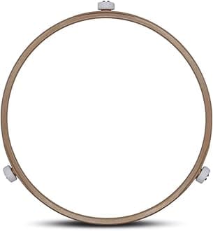 8.7" Microwave Turntable Ring with 15mm Rollers | Ring Outer Diamater 8.7" / 221mm, Rollers Height 15mm | 1 Pack Microwave Oven Glass Plate Rotating Tray Support