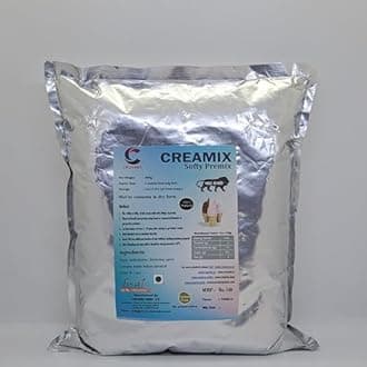 Creamix Softy Premix Vanilla - 800g | Ice Cream Mix Powder | Softy Premix Powder | Eggless & Gluten Free