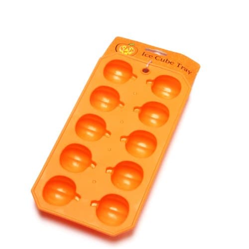 Pumpkin Shape Rubber Ice Cube Tray