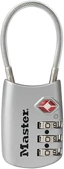 Master Lock 4688D Set Your Own Combination TSA Approved Luggage Lock, 1 Pack, Assorted
