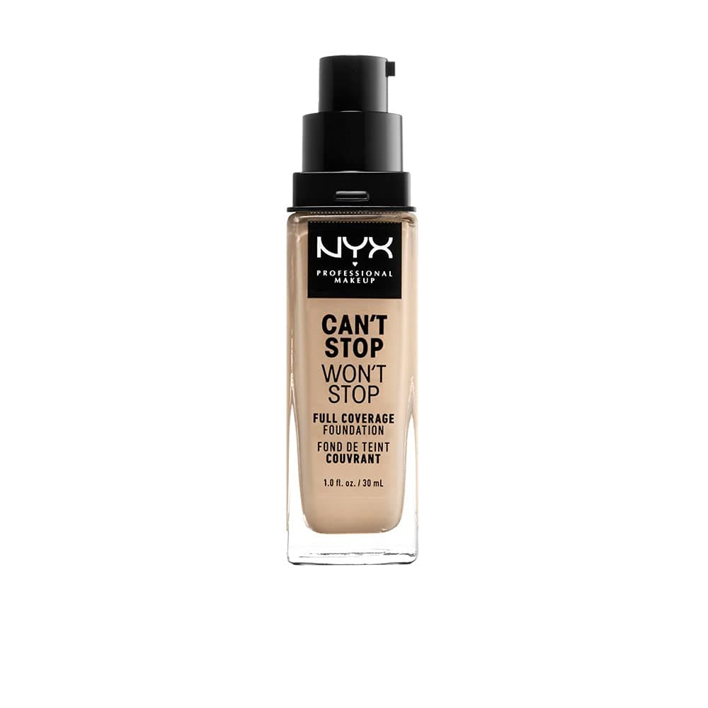 NYX PROFESSIONAL MAKEUP Full Coverage Foundation MakEUp, Nude, 30 ml