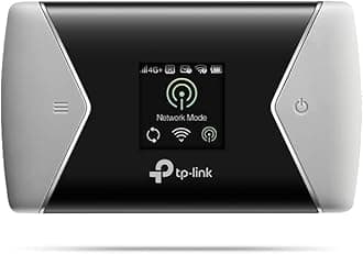 TP-Link M7450 300Mbps LTE-Advanced Mobile Wi-Fi, 4G+ Mobile Router, Hotspot, 32 Devices Connectivity, 3000mAh Rechargeable Battery