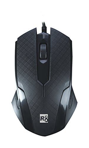 Luxuries Wired Mouse, Large Mouse, Computer USB Wired Mouse (Black)