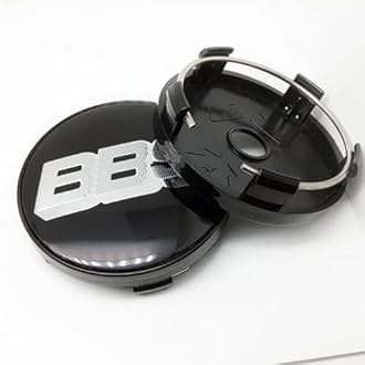 Aamron Hub Centre Caps for BBS Wheel Center Caps&Waterproof 4Pcs 56mm, Dustproof Hubcaps for Rims, Car Styling Accessories,E, normal