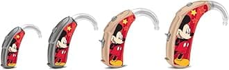 SmartEar Disney Hearing Aid Skins – Light, Durable and Long-Lasting – Residue-Free Application – Colourful Decoration – Universal – Disney Mickey & Friends - Mickey