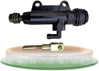 Bullet Rear Disc Brake Pump Assembly Rear Master Cylinder Compatible for Bullet Classic Standard Electra Thunderbird 350cc & 500cc Bs4 Bs6