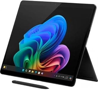 Microsoft Surface Pro 2-in-1 Laptop/Tablet (2024), Windows 11 Copilot+ PC, 13" Touchscreen Display, Snapdragon X Plus (10 Core), 16GB RAM, 512GB Storage, Black (Renewed)