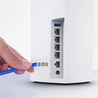 Linksys MX8502 Atlas WiFi 6E Router Home WiFi Mesh System, Tri-Band, 6,000 Sq. ft Coverage, 130+ Devices, Replaces Routers and Extenders, Gaming & Streaming, Speeds up to (AX8400) 8.4Gbps - 2PK