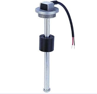 RV Marine Fuel Sending Unit, Water Level Gauge, Fuel Level Gauge, 0-190ohm Fuel Water Level Sensor Fuel Level Tank Sending Unit for Boat Truck Car RV (700mm, Thread Twist-in Sensor)