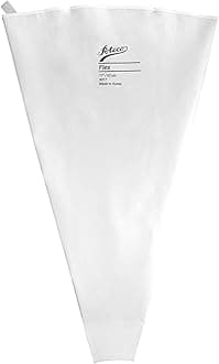 3017 Pastry Sets Icing and Piping Tips, Plastic, White