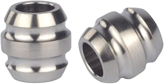 Titanium Paracord Lanyard Beads Compatible for Knife 550 Paracord Bracelet Lanyard Keychain DIY EDC Bead Accessories Making Supplies