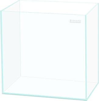 Tall Rimless Aquarium 3 Gallon, Ultra Clear Low Iron Nano Fish Tank for Betta, L7.9×W7.9×H11.8 Glass Thickness 5mm with EVA Foam Leveling Mat