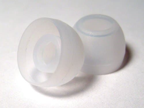 3 Pair Clear Medium Replacement Silicone Ear Tips for ALTEC LANSING 9mm In-Ear Earphones Headphones