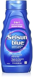Selsun BlueShampoo Naturals Dandruff 2-In-1 Strength 11 Ounce (325ml) (2 Pack)