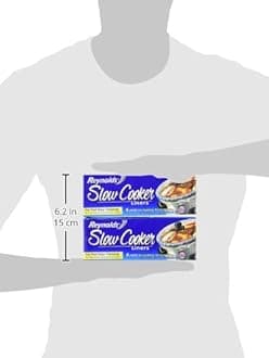 Reynolds Kitchens Slow Cooker Liners, Regular (Fits 3-8 Quarts), 4 Count (Pack of 12), 48 Total