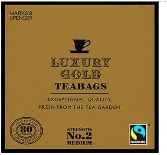 Marks & Spencer Luxury Gold Tea 80 Btl. 250g