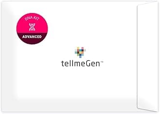 tellmeGen Advanced DNA Test: 400+ Health, Ancestry, Traits & Fitness Reports - Fees Included - Lifetime Updates