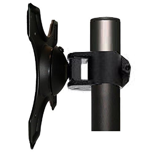 EZM Basic Single Bracket Mounting Head Kit for 1 3/8" (35 mm) Diameter Pole Mount with VESA 75/100 (002-002M)