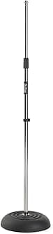 On Stage MC7201 Round Base Microphone Stand - (Chrome)