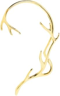 Gold Cuff Earrings for Women Cartilage Ear Cuff CZ Adjustable Ear Clip Wrap Around Earring No Piercing