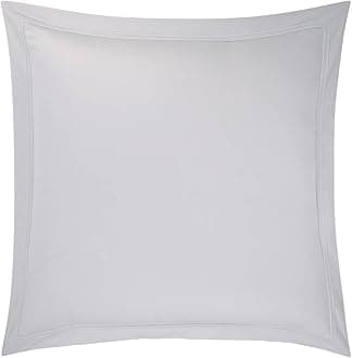Yves Delorme * Triomphe Platine (Platinum) * Triomphe Platinum Pillowcase, European Square 65x65cm