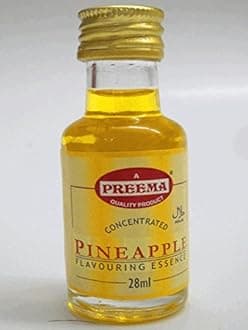 Pineapple Food Flavouring Essence Preema 28ml Bottle