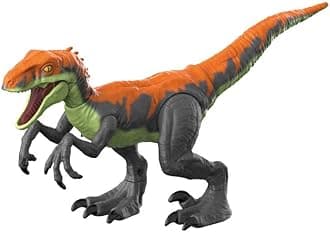 2025 Action Figures Soft Touch Vinyl Plastic Collectible Model Toys… (Velociraptor Dinosaur World Rebirth Collection Figure with Super Deluxe Articulation, 30 cm Long)