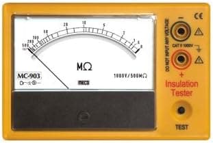 Meco MC 903 0 to 100M Ohms Analog Insulation Tester