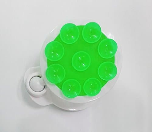 OCTO MOUNTS - Universal Smartphone Multifunction Double-Sided Suction Cup Mount for Hands-Free Pics, FaceTime, Videos, Car Desktop Stand Holder for iPhone, Samsung, HTC, or Any Smartphone. (Green)