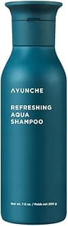 - AYUNCHE Refreshing Shampoo for Clean Oily Scalp, 7.1oz - Deep Purifying & Cool Down, Powerful Cooling & Deep Cleansing, Anti-Dandruff Shampoo, Korean Salon Brand