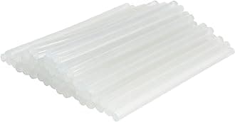 X AUTOHAUX 50 Pcs 7mm x 150mm Hot Glue Sticks Auto Body Paintless Dent Removal Repair for Car