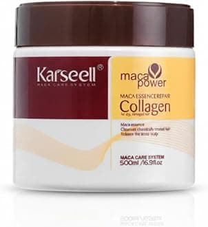Hair Mask Karseell Deep Conditioner Argan Oil Collagen Treatment Natural Coconut Oil for Dry and Damaged Hair 16.9Oz 500ml
