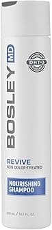 BosRevive Nourishing Shampoo for Noticeably Thinning, Non Color-Treated Hair – Helps Restore Thinning Hair & Remove DHT, Product & Pollution Build-Up, Boosts Scalp Circulation, Sulfate-Free 10.1 Fl Oz