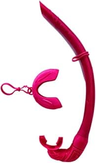 Pro Shot Tidal Roll-up Snorkel for Freediving, Scuba Diving, and Snorkeling