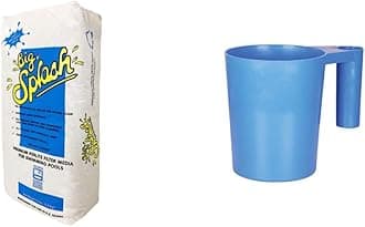 Perlite AquaPerl-12 4212 Filter Powder and Blue Devil D.E. Scoop | Swimming Pool Maintenance Bundle