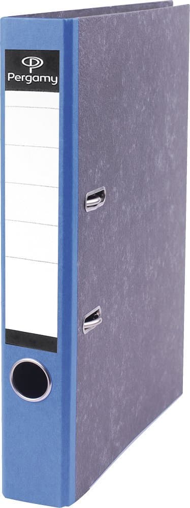 Pergamy X-Fire Cloud Marble Folder A4 5 cm Blue