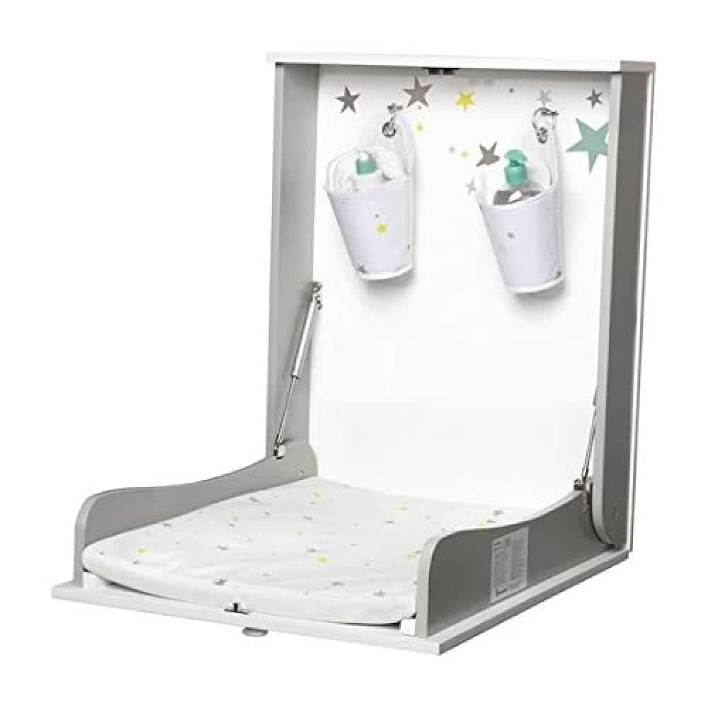 Badabulle Wall Mounted Changing Table, White