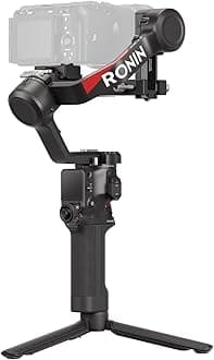 RS 4, 3-Axis Gimbal Stabilizer for DSLR and Mirrorless Cameras Canon/Sony/Panasonic/Nikon/Fujifilm, 2nd-Gen Native Vertical Shooting, 2-Mode Switch Joystick, Teflon Axis Arms, Camera Gimbal