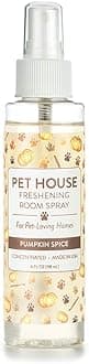 One Fur All Room Spray for Pet Odor, 4 OZ Concentrated Pet Friendly Air Freshener, Pumpkin Spice Pack of 1