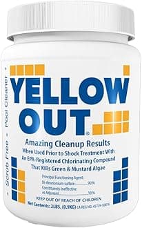 Coral Seas Yellow Out Swimming Pool Chlorine Shock Enhancing Treatment - 2 lbs.